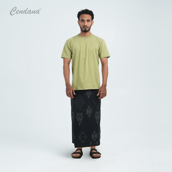 Sarung Cendana Klasik Hitam Manis