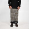 Sarung Cendana Premium Dobby Rayon Goyor Black Series Motif DRGBS6 - Gambar 2