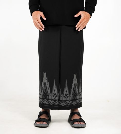 Sarung Cendana Kembang Polos Batik